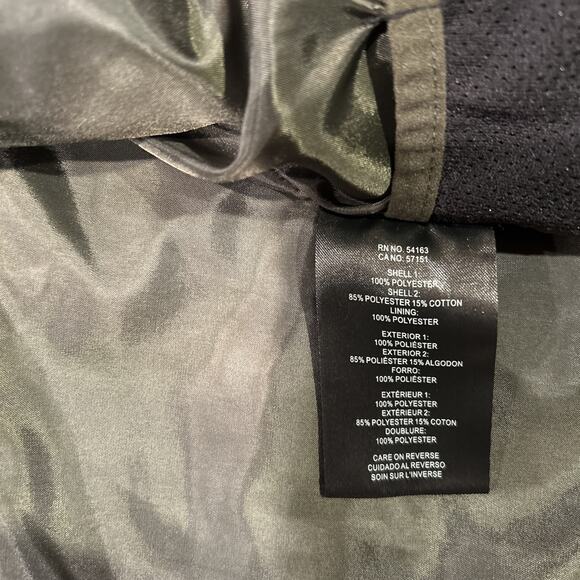 BASS OUTDOORS Men's Forest Green Full Zip Sherpa Vest Jacket Medium Cozy! - Picture 6 of 6